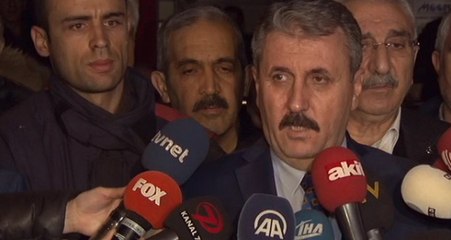 BBP Genel Merkezindeki Yangınla İlgili Mustafa Destici'den Açıklama Geldi