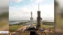 SpaceX Shares Stunning Video Of Falcon Heavy Rocket