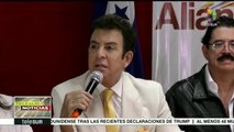 Líder opositor llama al pueblo hondureño a seguir en las calles