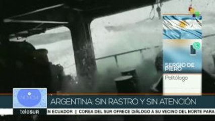 De Piero: No hay versión oficial clara sobre qué pasó con ARA San Juan