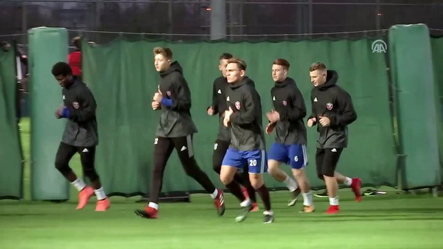 Kardemir Karabükspor, ikinci yarı hazırlıklarına başladı - ANTALYA