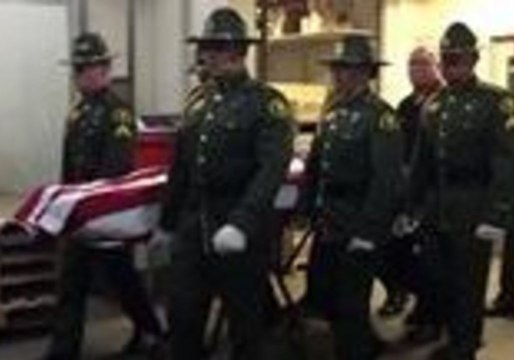 Procession Held for San Bernardino Officer Killed in New Year's Eve Attack