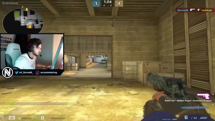 When Human Headshot Machine ScreaM has a 1v5