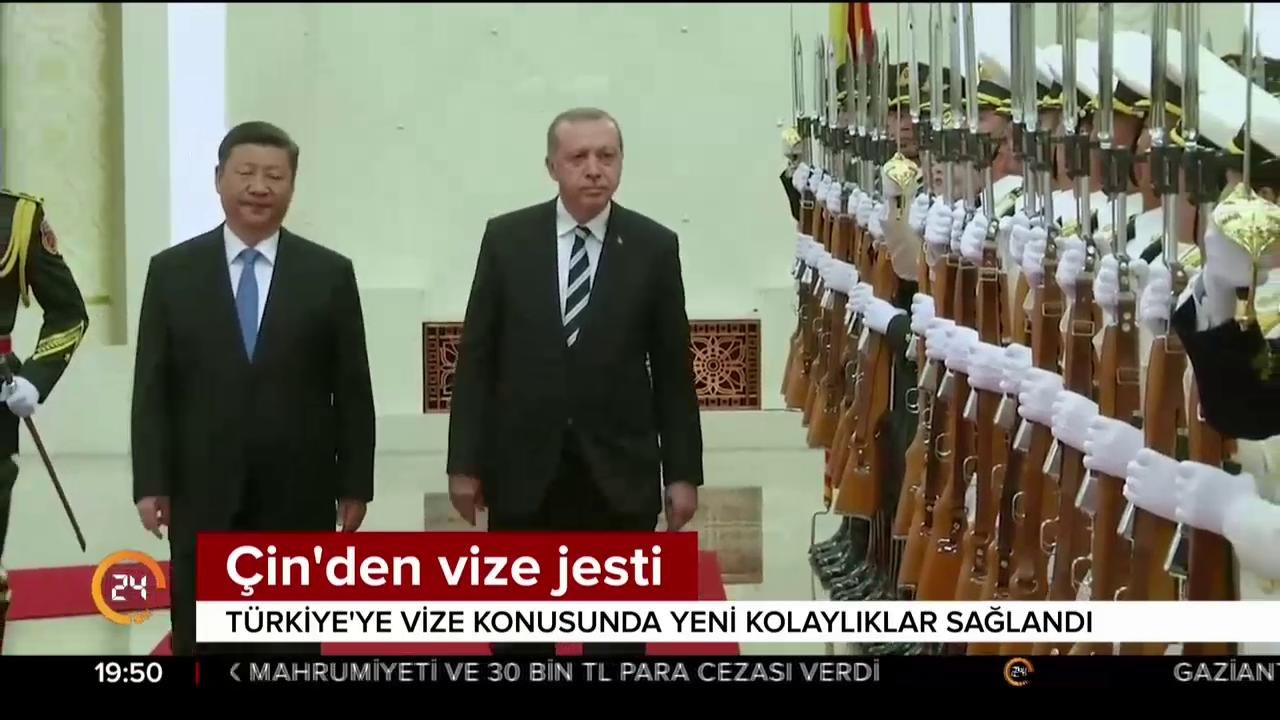 Çin'den vize jesti