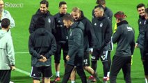 Beşiktaş'ın yeni transferi Vida, ilk antrenmanına çıktı