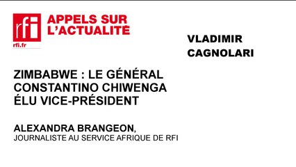 Zimbabwe : le général Constantino Chiwenga élu vice-président