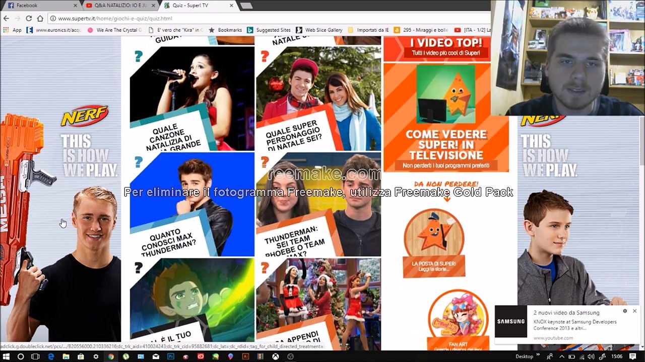 Facciamo un bel test sul sito di Super