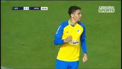 APOEL 5-2 Aris  - Full Highlights - Cyprus 03.01.2018