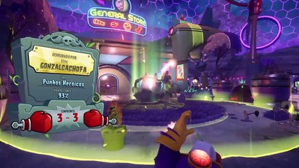 Partida muito facil de PLANTS VS ZOMBIES GW2