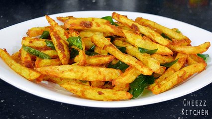 Indian Spiced French Fries | Samayal Manthiram