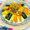 Couscous marocain à l'agneau et légumes