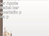 Copertura di cuoio artificiale per Apple iPad Air  Wallet nero  Cover PhoneNatic