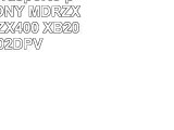 Custodia Trasporto per Cuffie SONY MDRZX100 ZX300 ZX400 XB200 ZX102DPV