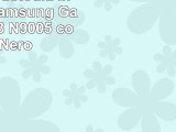 Suncase  Custodia in pelle per Samsung Galaxy Note 3 N9005 colore Nero
