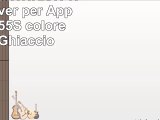 SwitchEasy SWNRI5W Numbers  Cover per Apple iPhone 55S colore Bianco Ghiaccio