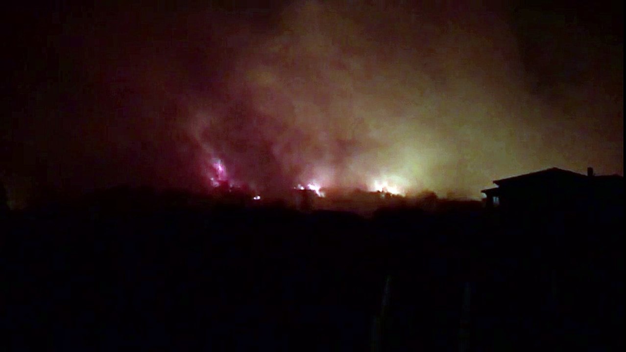 Vidéo : Le feu d'Isolaccio descend vers Folelli