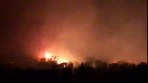 Vidéo : Le feu d'Isolaccio descend vers Folelli