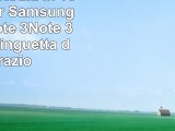 Mumbi  Custodia in vera pelle per Samsung Galaxy Note 3Note 3 Neo con linguetta di