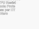 SBS TEAEROHT8SK Cover Aero in TPU Resistente Pellicola Protettiva Inclusa per HTC 8S Nero