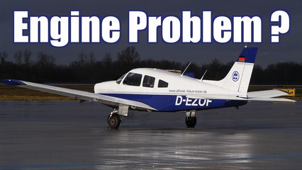Engine Problems Piper PA-28 Landing @ FKB