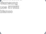 Rocina PremiumCustodia Flip per Samsung Galaxy S Duos S7562 colore bianco