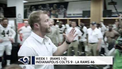 2017 Sean McVay Locker Room Speeches
