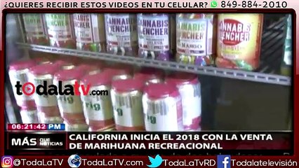 California inicia el 2018 con la venta de marihuana recreacional-Más Que Noticias-Video