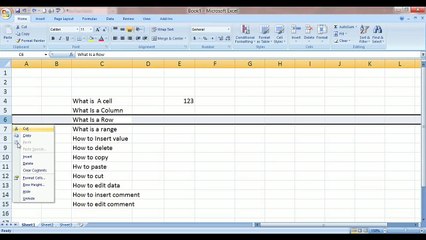 Learn Basic Excel Skills Beginner's || part -1
