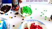 Learn Colors with M&M's Decorating Ice Cream IRL for Children, Toddlers and Bab