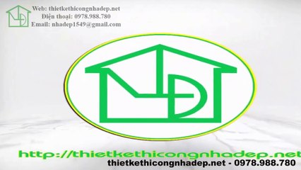Thiết kế nhà phố 3 tầng 5x20 tại Tp. Việt Trì - Phú Thọ NDNP3T8