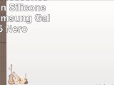 Yousave Accessories Custodia in Silicone Gel Per Samsung Galaxy S5 Nero