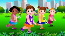 Head, Shoulders, Knees & Toes - Exercise Song F
