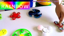 Fidget Spinners Challenge for Kids _ Learn Colors for Children and Toddlers with F