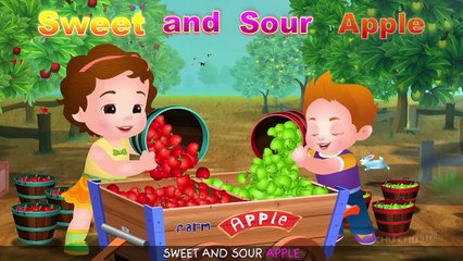 Apple Song (SINGLE) _ Learn Fruits for Kids _ Educational Learning Songs & Nursery Rhymes _ ChuChuTV