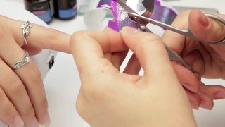 Наращивание ногтей с покрытием гелевым лаком ibd Just Gel Polish. Компания Виктори. Татьяна Глебова