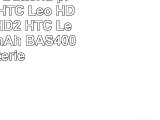 CELLONIC Batteria premium per HTC Leo HD2 TMobile HD2 HTC Leo 100 1300mAh BAS400