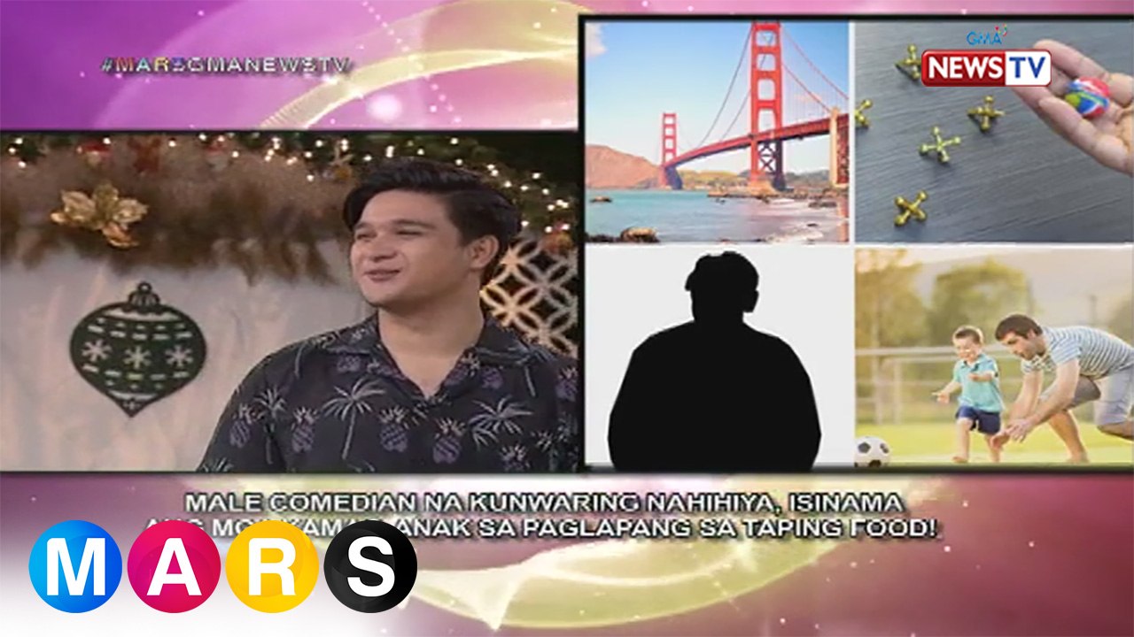 Mars Mashadow: Comedian, may back-up sa paglapang sa taping food!