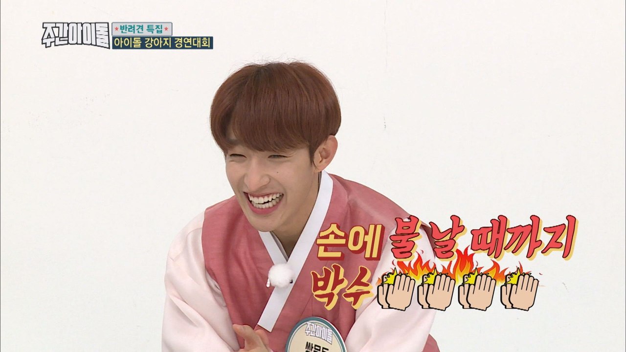 (Weekly Idol EP.336) Who is more friendly? [세븐틴 댕댕이 친밀도 대결]