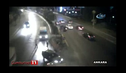 Kağıt toplayıcısının öldüğü kaza MOBESE'de