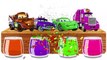 McQueen Cars and HULK Bathing Colors Fun   Colors for Children  Learn Colors McQueen Truck