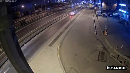 İstanbul'da Yaşanan İlginç Kazalar Kamerada