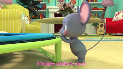 Hickory Dickory Dock _ Nursery Rhymes & Kids Songs - ABCkidTV-yg