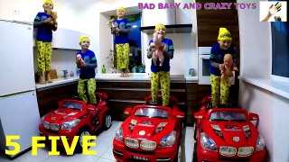 Five Bad Baby Jumping On The Bed Nursery Rhymes for Childre