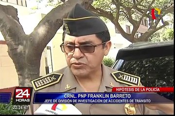 Policía presume que accidente habría sido por una invasión del tráiler al carril contrario