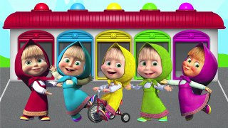 NEW! LEARN COLORS with MASHA and the BEAR!!! LEARN COLORS! Video for kids and toddlers!2-Jf