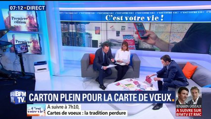 La carte de vœux papier, une tradition qui perdure