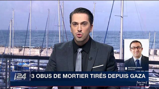3 obus de mortier tirés depuis Gaza