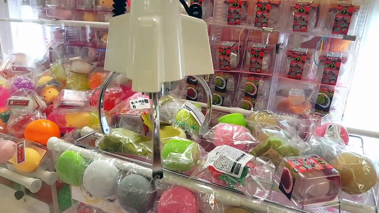 クレーンゲームでスクイーズ大量ゲット UFOキャッチャー完全攻略 ！？【前編】