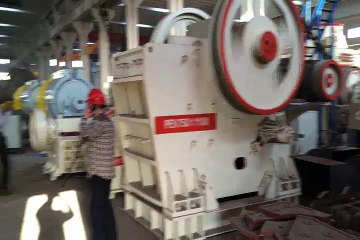 Shanghai Lipu-Nigerian Client-Jaw Cruher PEV-750X1100-Testing Run