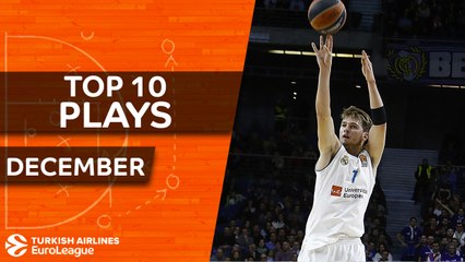 Turkish Airlines EuroLeague, Top 10 Plays, December